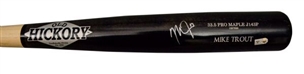 Mike Trout Signed Game Model Bat (MLB Auth)